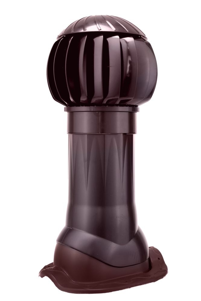 картинка Вентиляционный дефлектор RRTV+M 160 Brown ERA STREETLINE от магазина sp-market