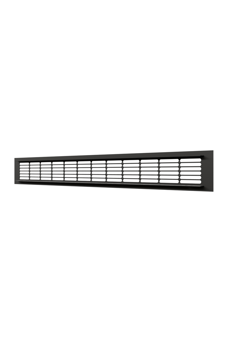 картинка Решетка вентиляционная DP AL переточная 500x60 алюминий Matt black ERA от магазина sp-market