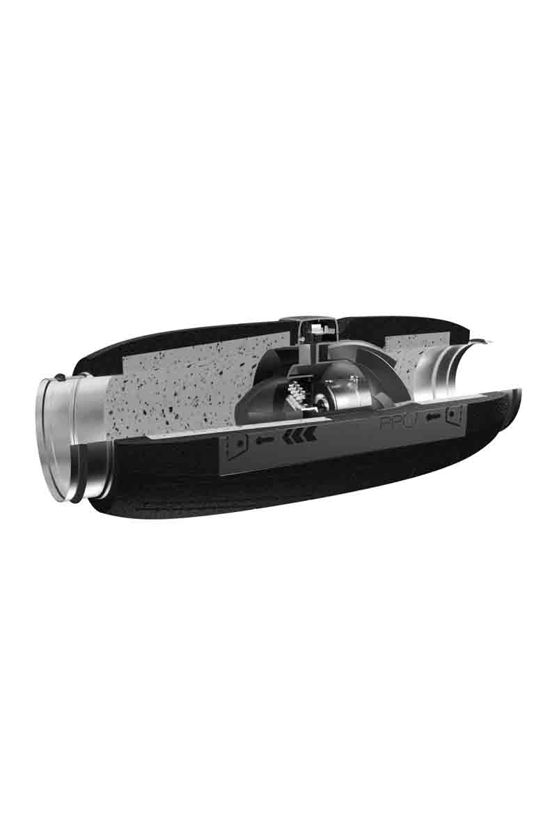 картинка Вентилятор канальный PACIFIC D150 шумоизолированный осевой 2скор. ERA PRO от магазина sp-market