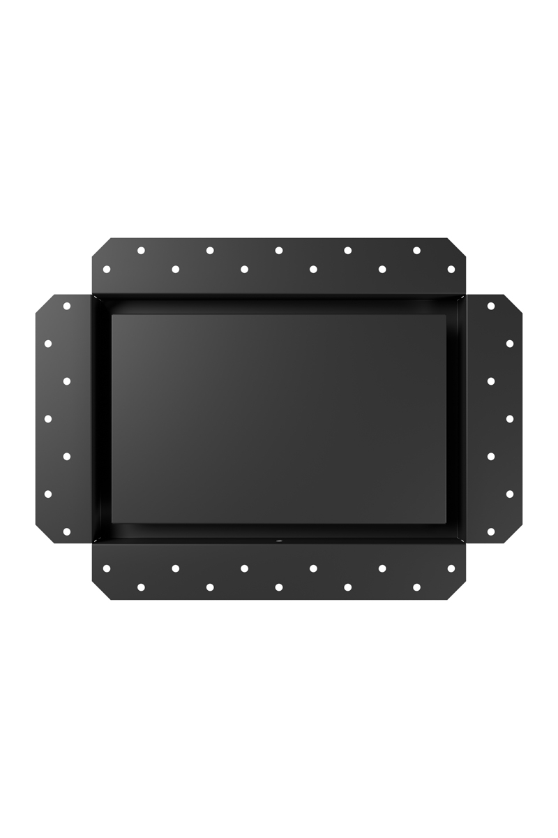 картинка Вентилятор встраиваемый EXCELLENT D125 осевой обр.клапан шариковый подшипник черный матовый ERA от магазина sp-market