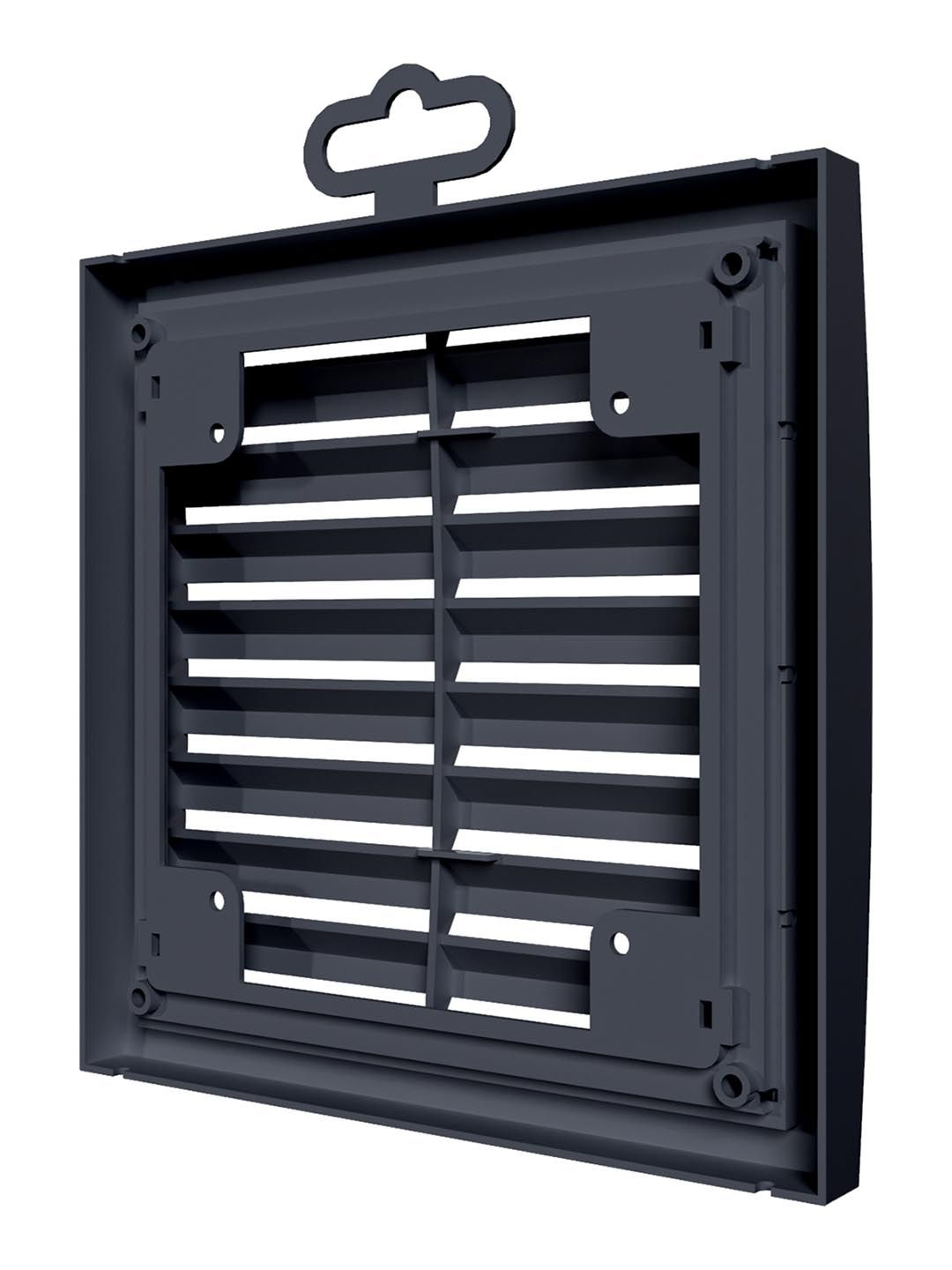 картинка Вентиляционная решетка 1515РРН сер ERA от магазина sp-market