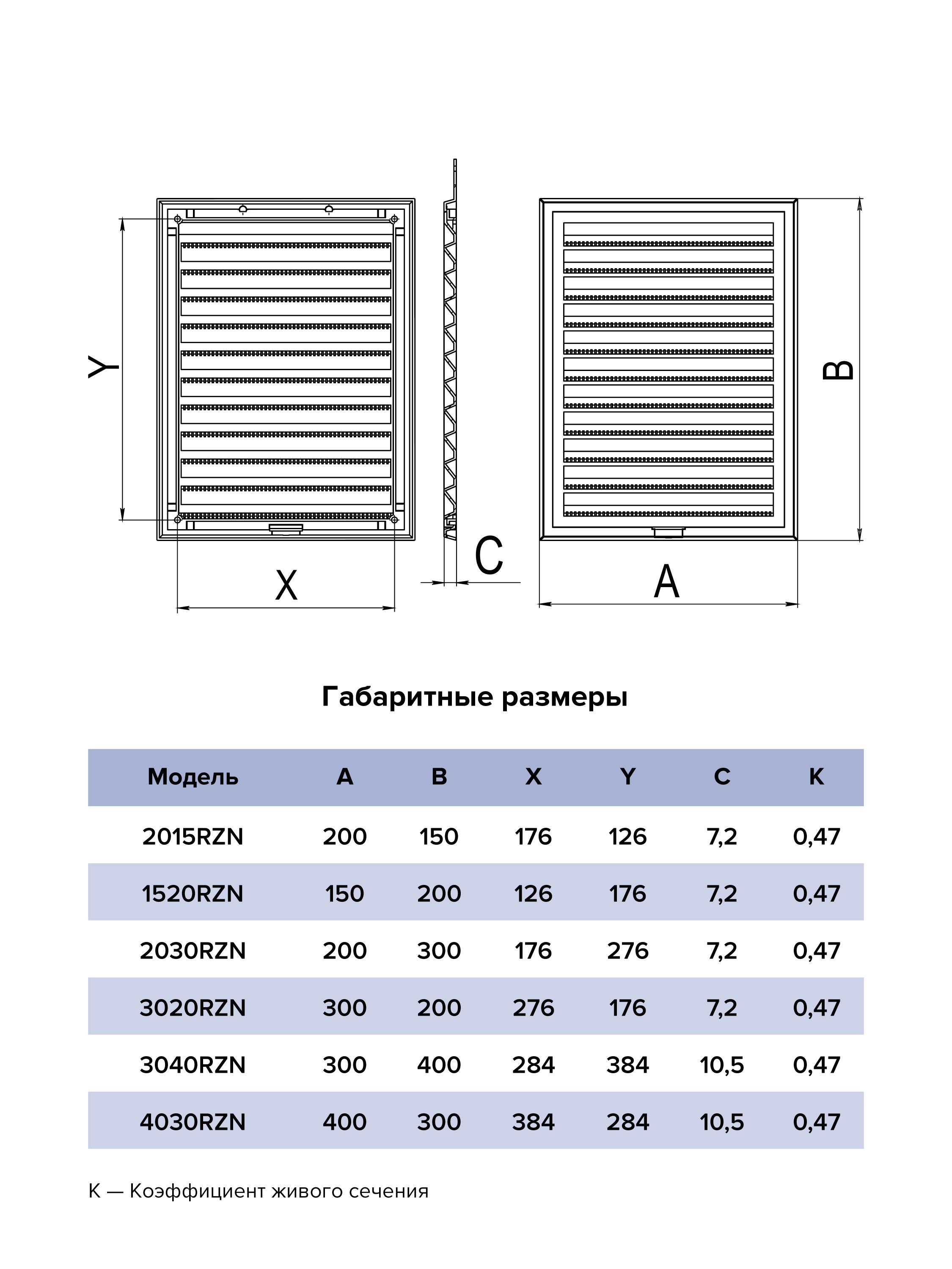 картинка Вентиляционная решетка 3020RZN ERA от магазина sp-market