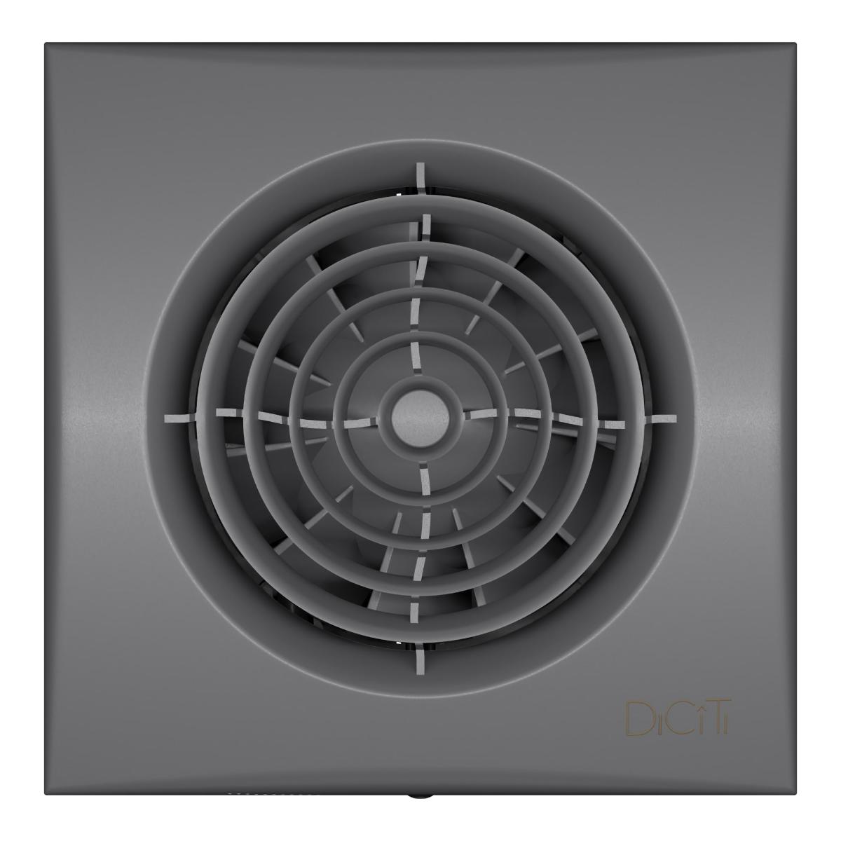 картинка Бытовой вентилятор AURA 4C dark gray metal DICITI от магазина sp-market