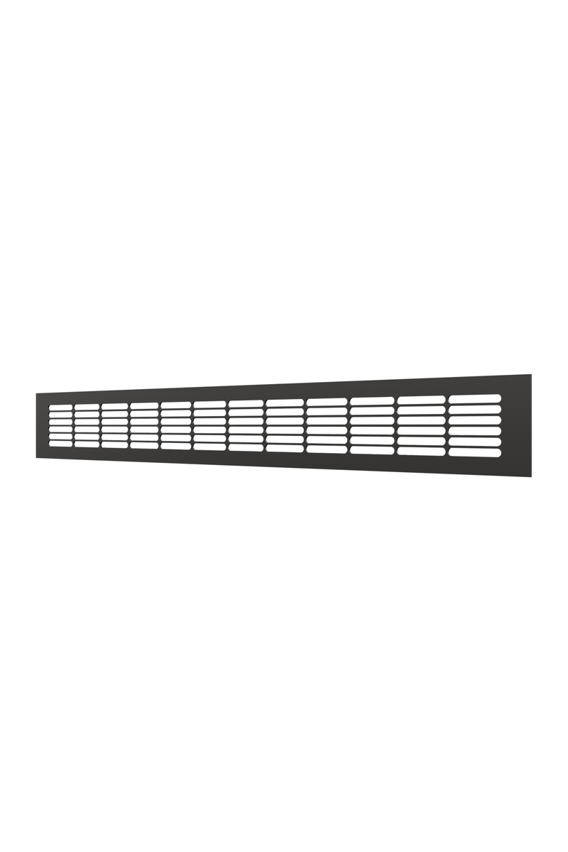 картинка Решетка вентиляционная DP AL переточная 500x60 алюминий Matt black ERA от магазина sp-market