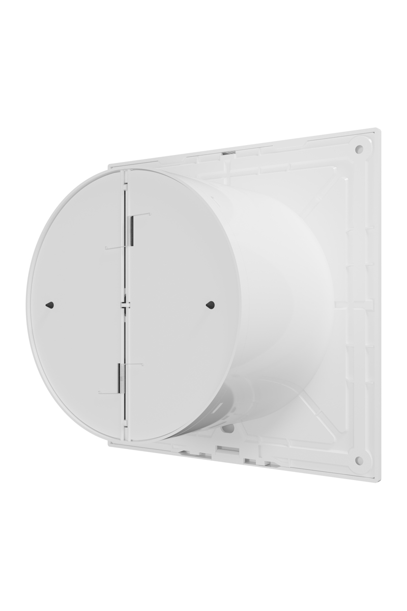 картинка Вентилятор накладной SLIM D125 обр.клапан Matt white DICITI от магазина sp-market