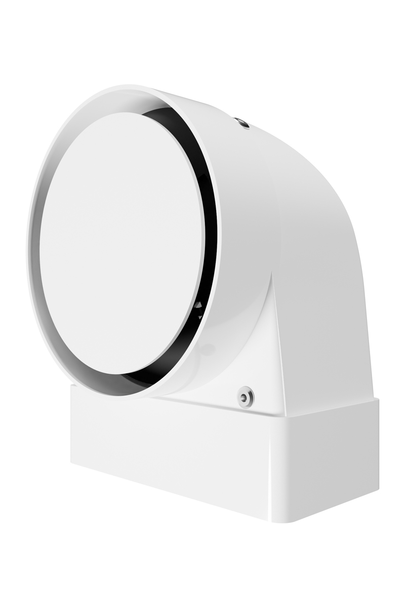 картинка Решетка вентиляционная SH 55х110 сетка разъемная на магнитах D100 ERA от магазина sp-market