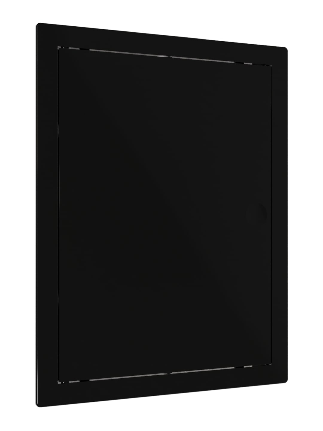 картинка Люк ревизионный LN фланец 150х200 нажимной 172х222 пластик Black EVECS от магазина sp-market