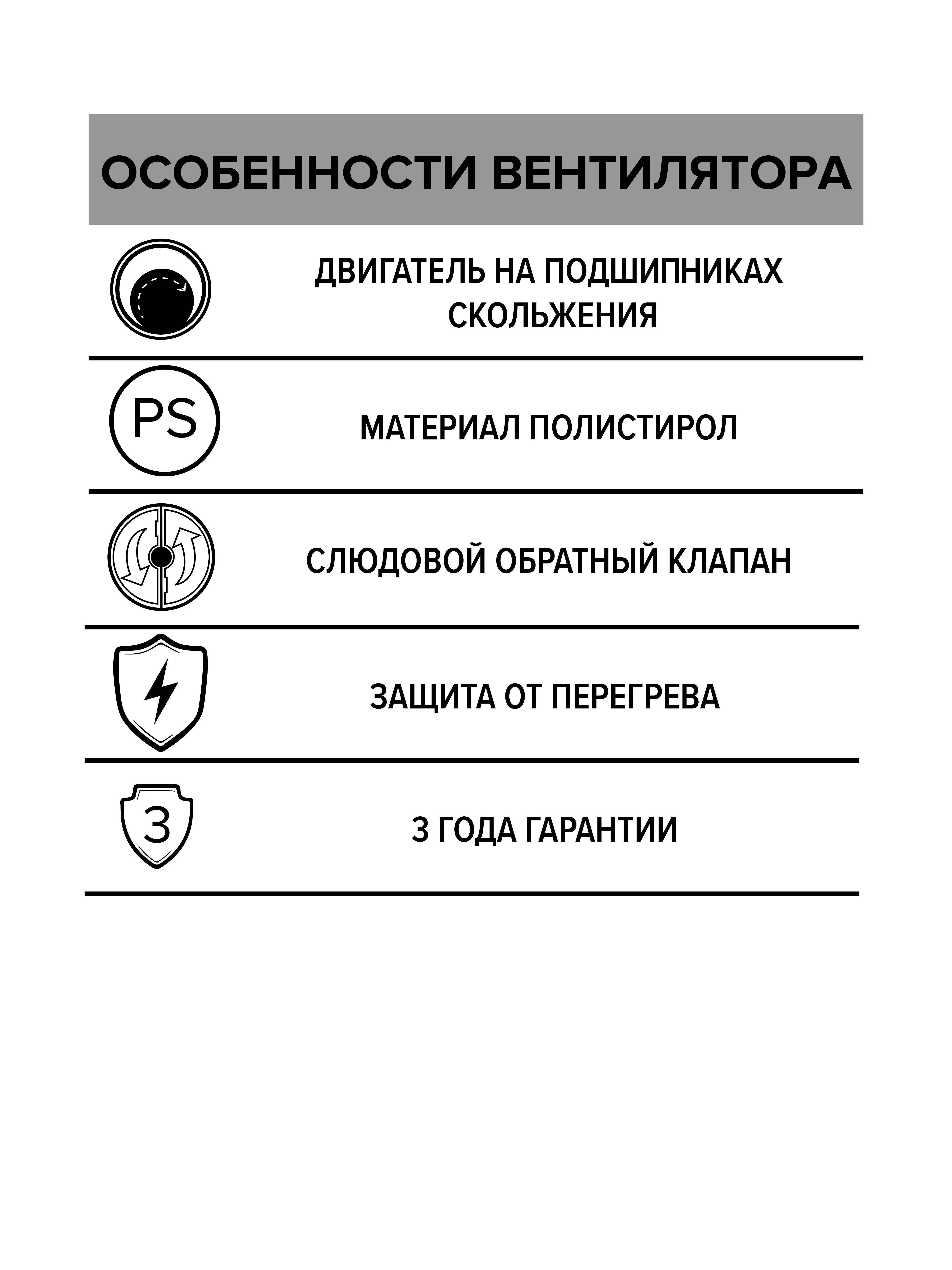 картинка Бытовой вентилятор OPTIMA 5C AURAMAX от магазина sp-market