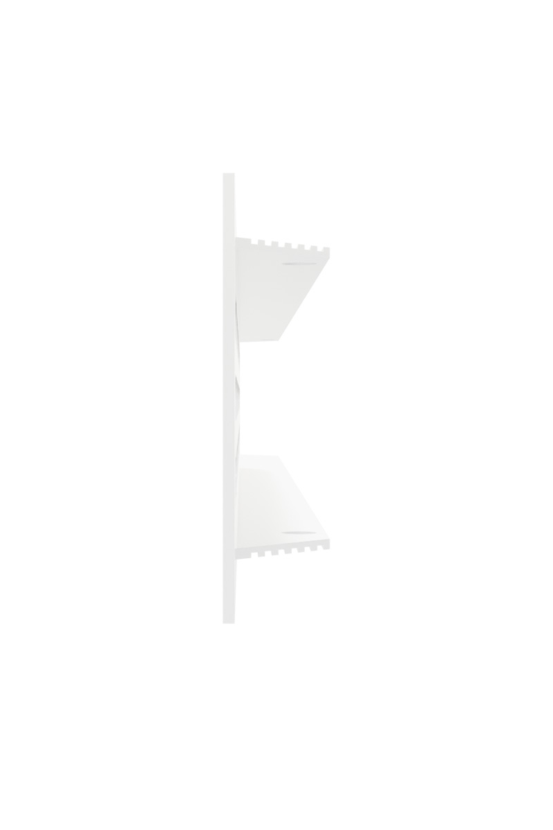 картинка Решетка вентиляционная DP AL переточная 300x42 алюминий White ERA от магазина sp-market