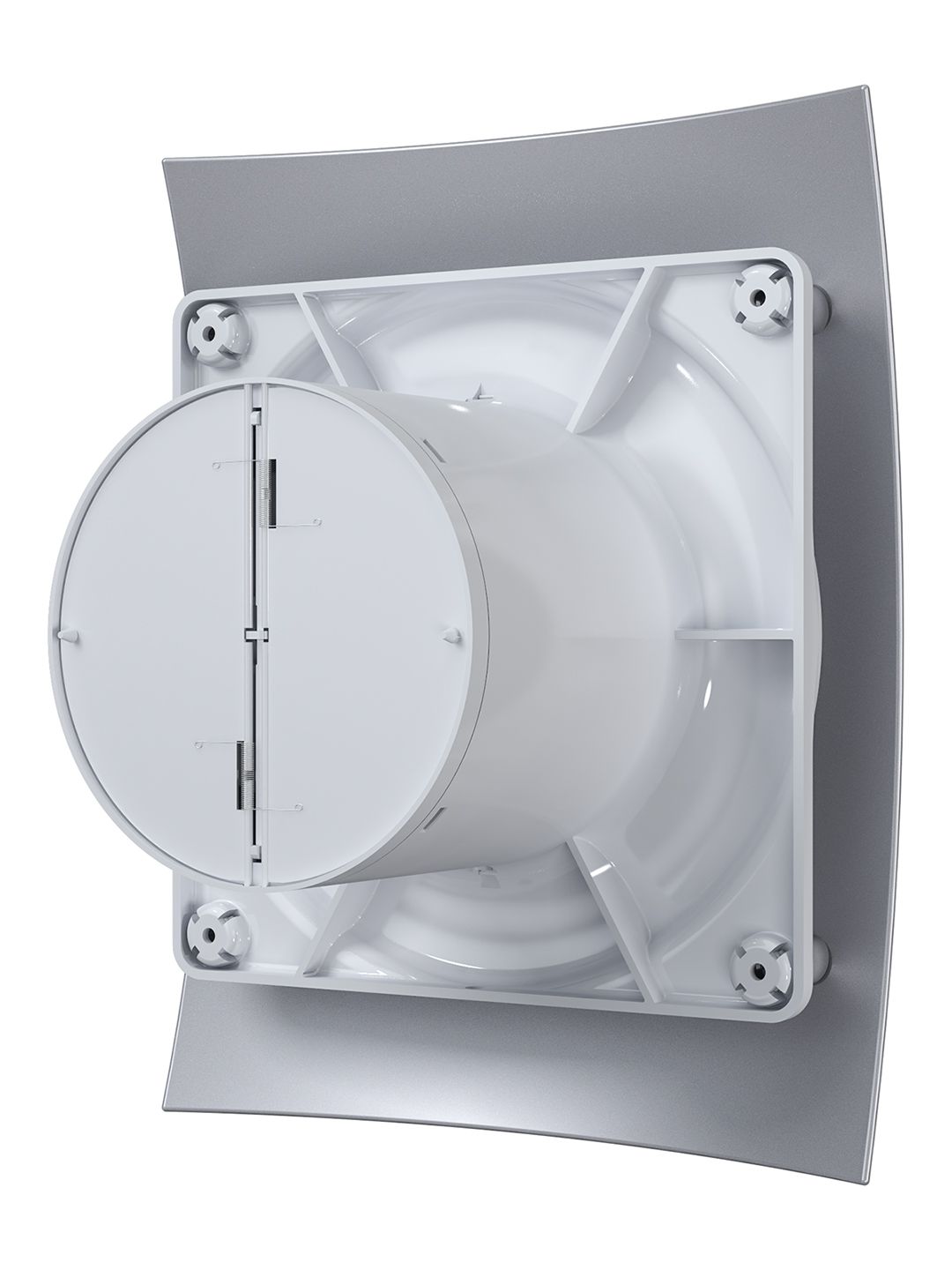 картинка Бытовой вентилятор BREEZE 4C gray metal DICITI от магазина sp-market