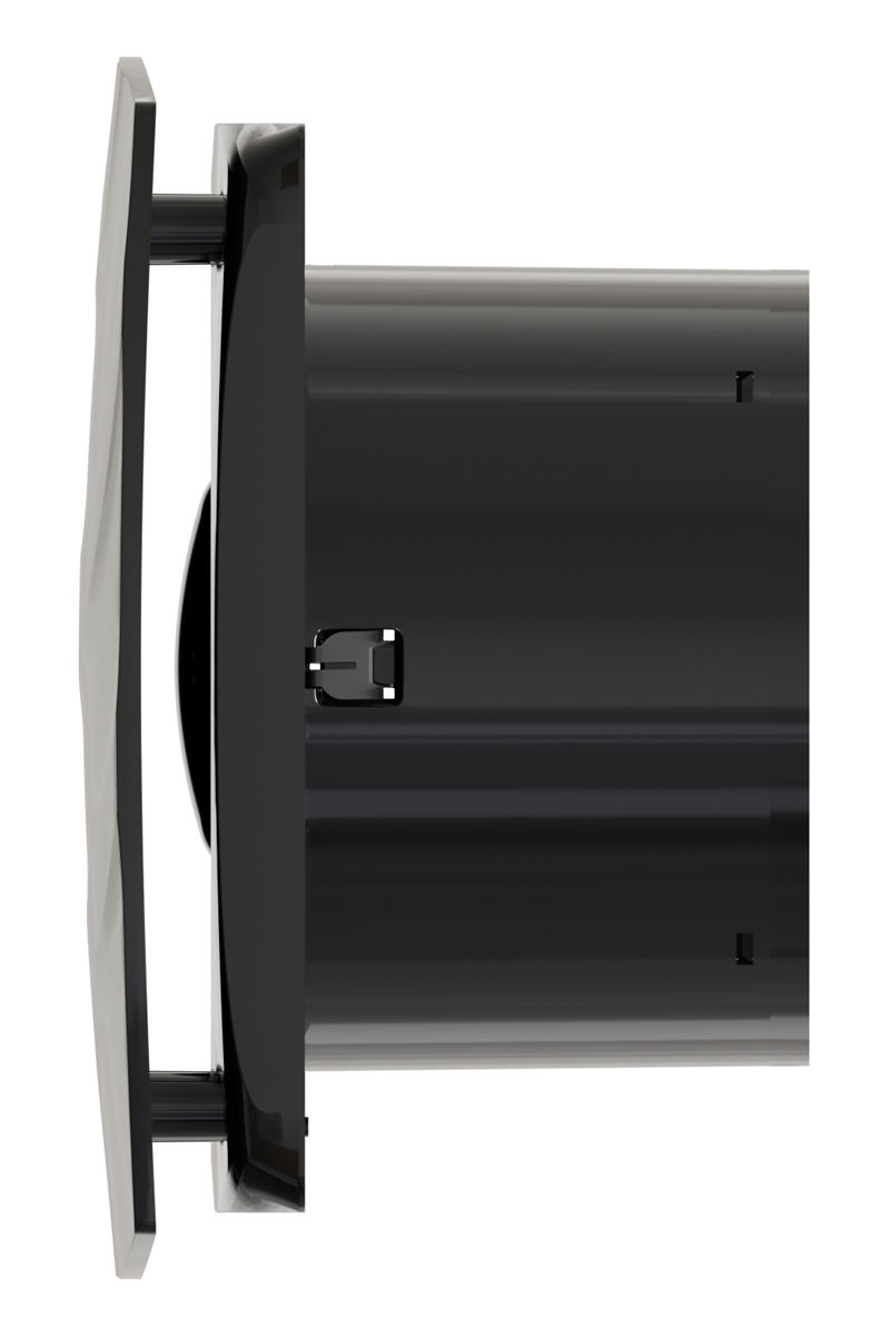 картинка Вентилятор накладной WAVE D120 обр.клапан Black classic ERA от магазина sp-market