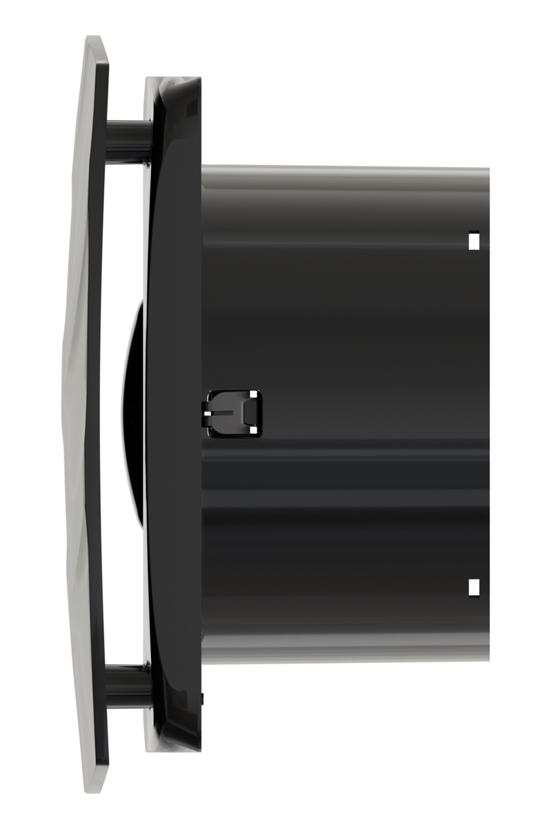 картинка Вентилятор накладной WAVE D120 Black classic ERA от магазина sp-market