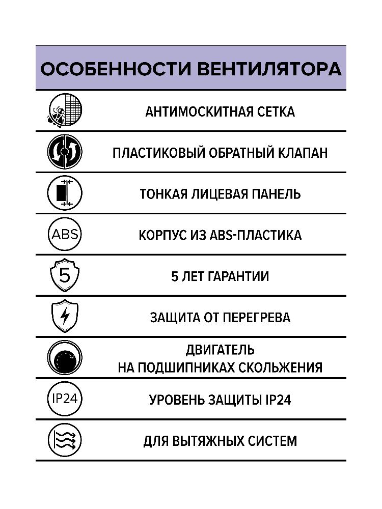 картинка Бытовой вентилятор E 125 S C ERA от магазина sp-market