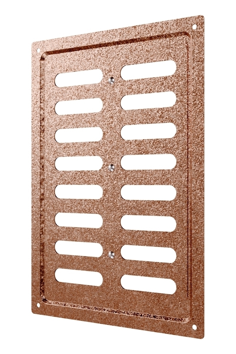 картинка Решетка вентиляционная MER регулируемая 170х240 окраш.сталь Antique copper ERA от магазина sp-market