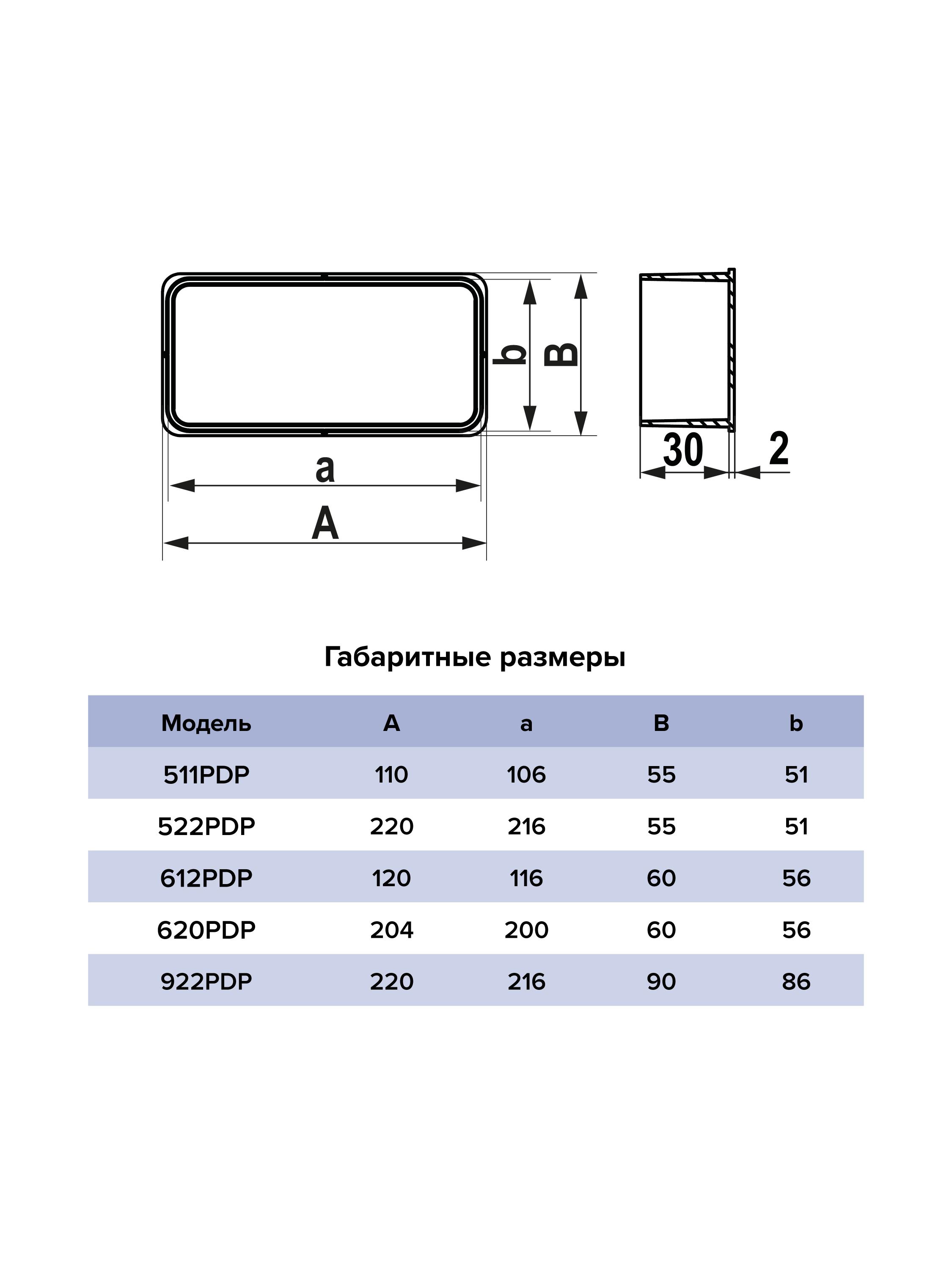 картинка Заглушка 511PDP 55х110 пластик ERA от магазина sp-market