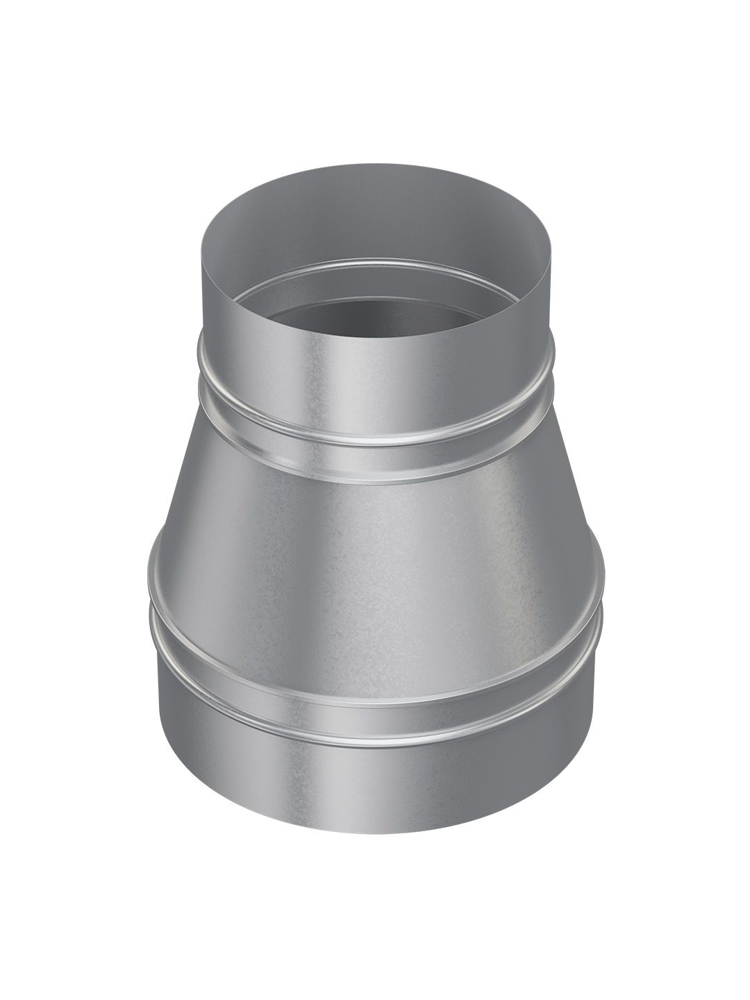 картинка Редуктор, серия GGB, для круглых воздуховодов, D150/200, оцинкованная сталь от магазина sp-market