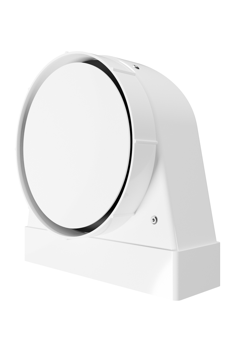 картинка Решетка вентиляционная SH 60х204 сетка разъемная на магнитах D160 ERA от магазина sp-market