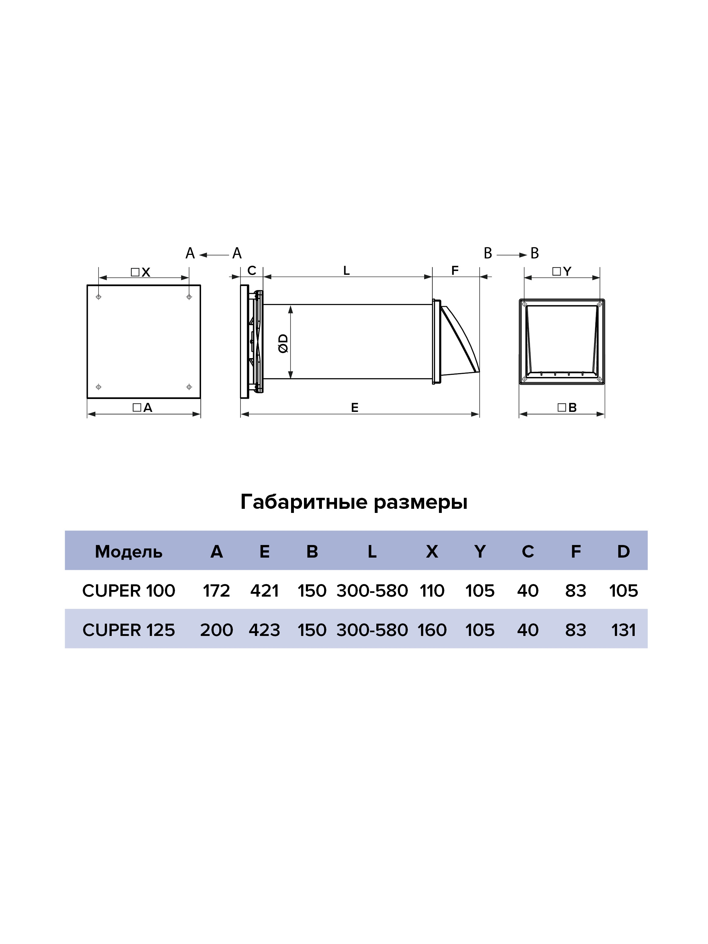 картинка Рекуператор CUPER D100 ERA от магазина sp-market