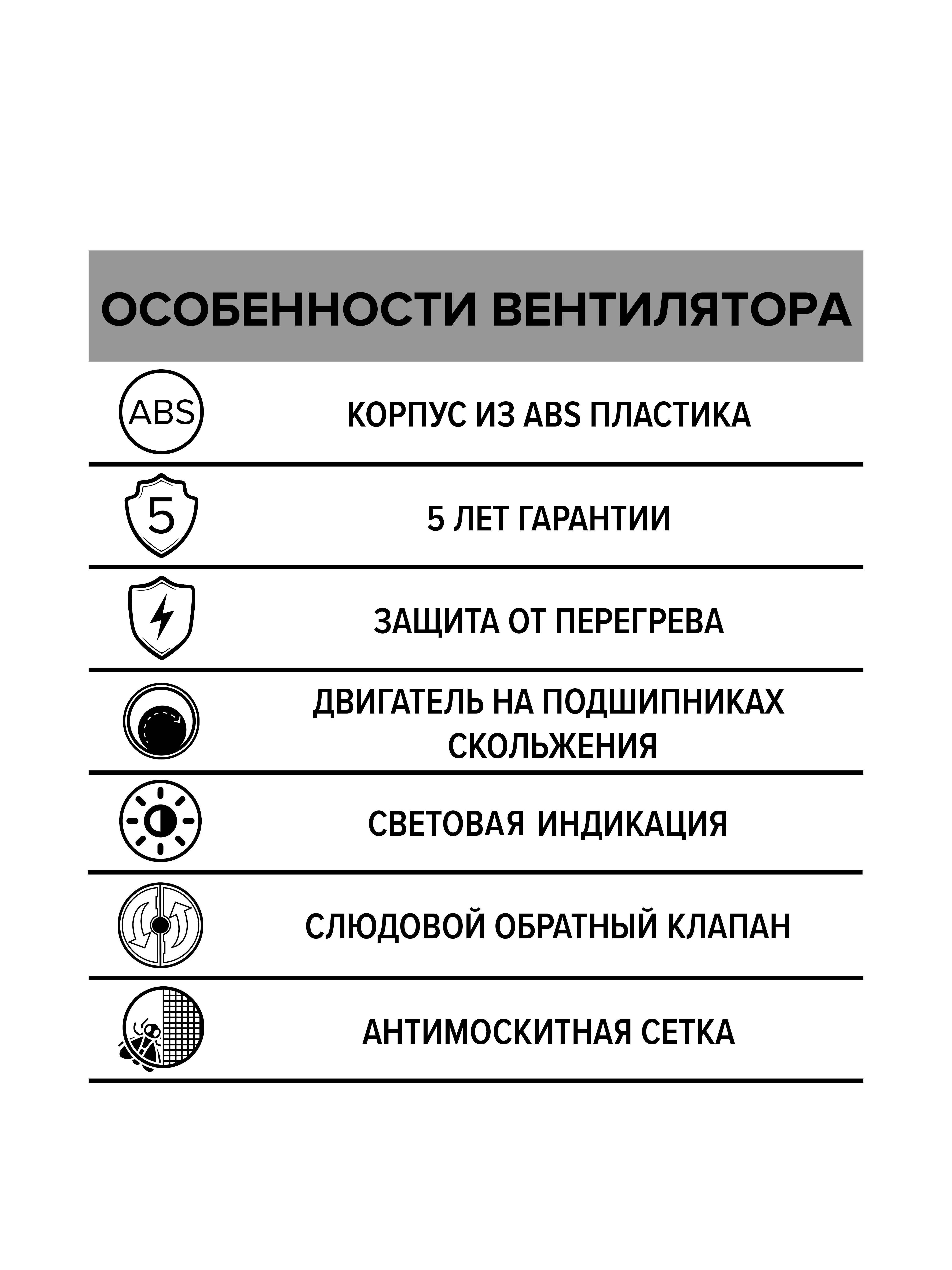 картинка Бытовой вентилятор STANDARD 4S C ERA от магазина sp-market