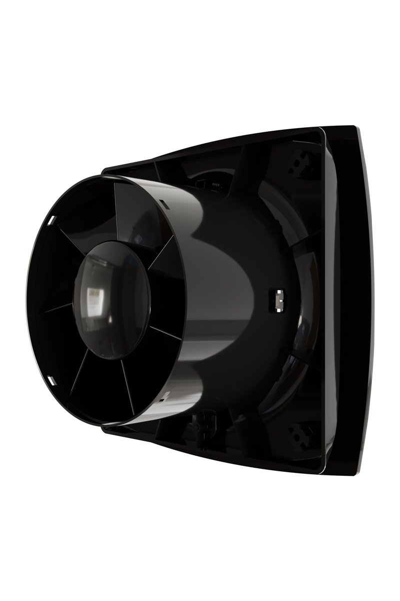 картинка Вентилятор накладной WAVE D120 Black classic ERA от магазина sp-market