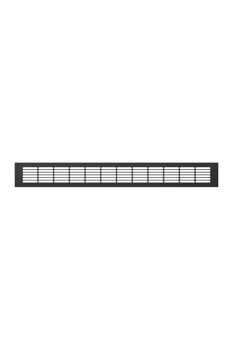картинка Решетка вентиляционная DP AL переточная 500x60 алюминий Matt black ERA от магазина sp-market