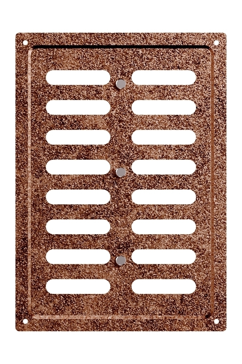 картинка Решетка вентиляционная MER регулируемая 170х240 окраш.сталь Antique copper ERA от магазина sp-market