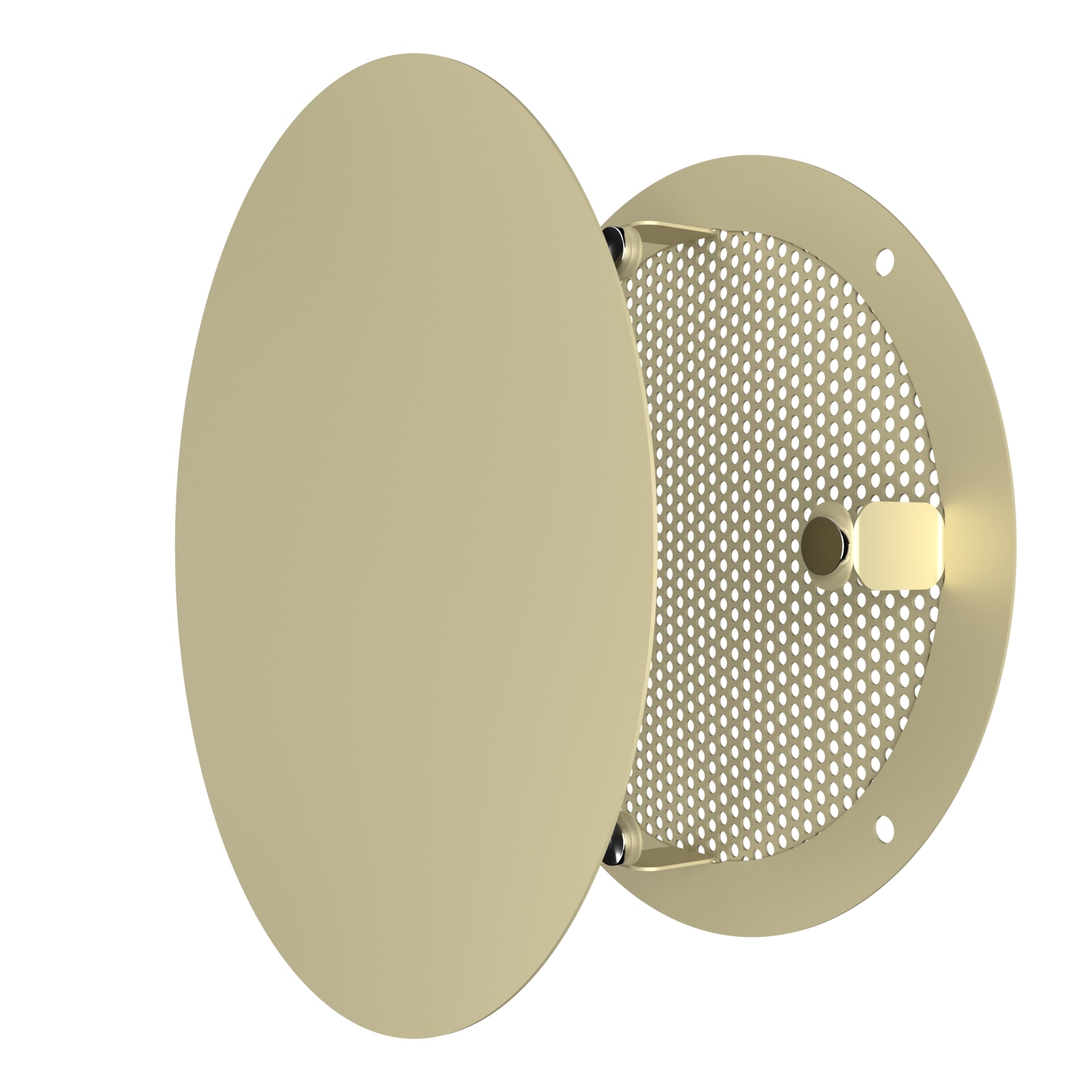 картинка Решетка вентиляционная RVM D130 сетка разъемная на магнитах D170 окраш.сталь Beige ERA от магазина sp-market