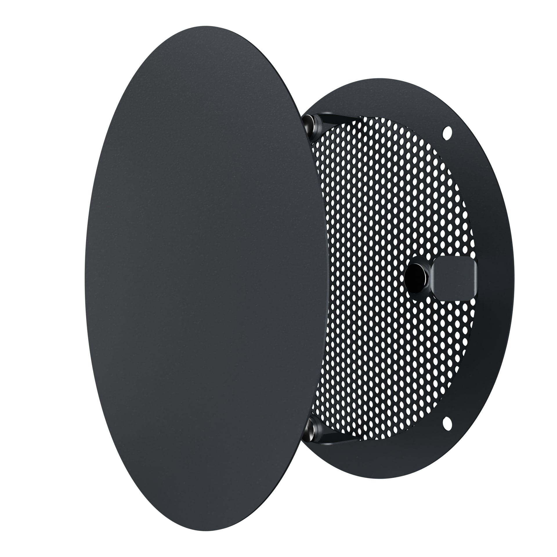 картинка Решетка вентиляционная RVM D130 сетка разъемная на магнитах D170 окраш.сталь Gray ERA от магазина sp-market