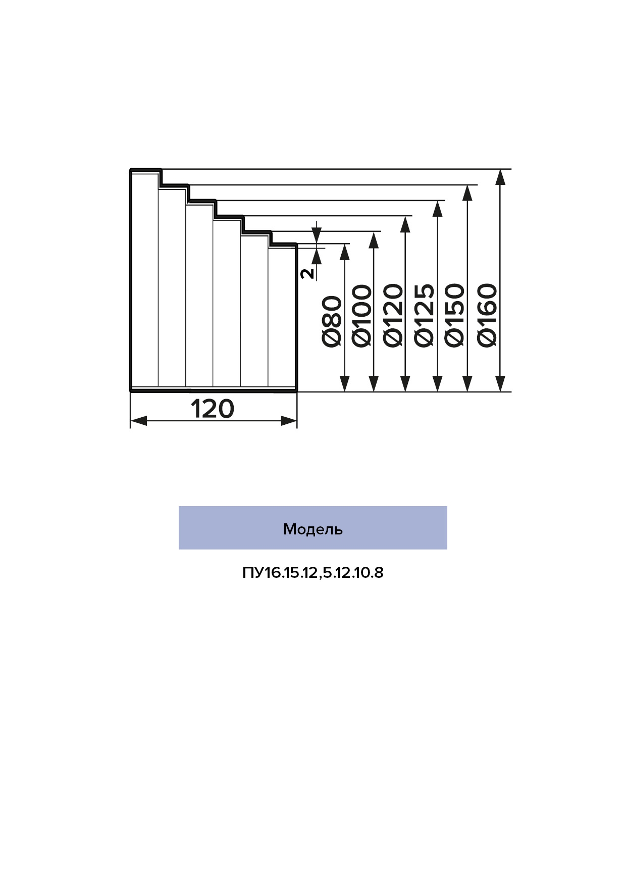 картинка Редуктор ПУ 16.15.12,5.12.10.8 ERA от магазина sp-market