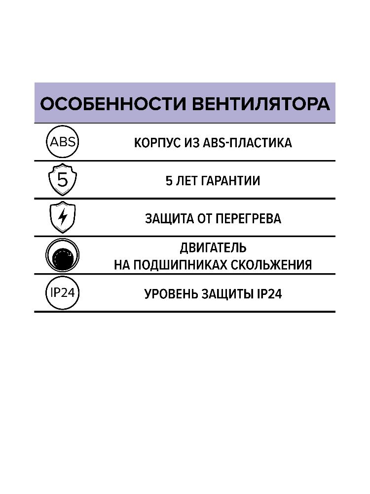картинка Бытовой вентилятор COMFORT 4 ERA от магазина sp-market