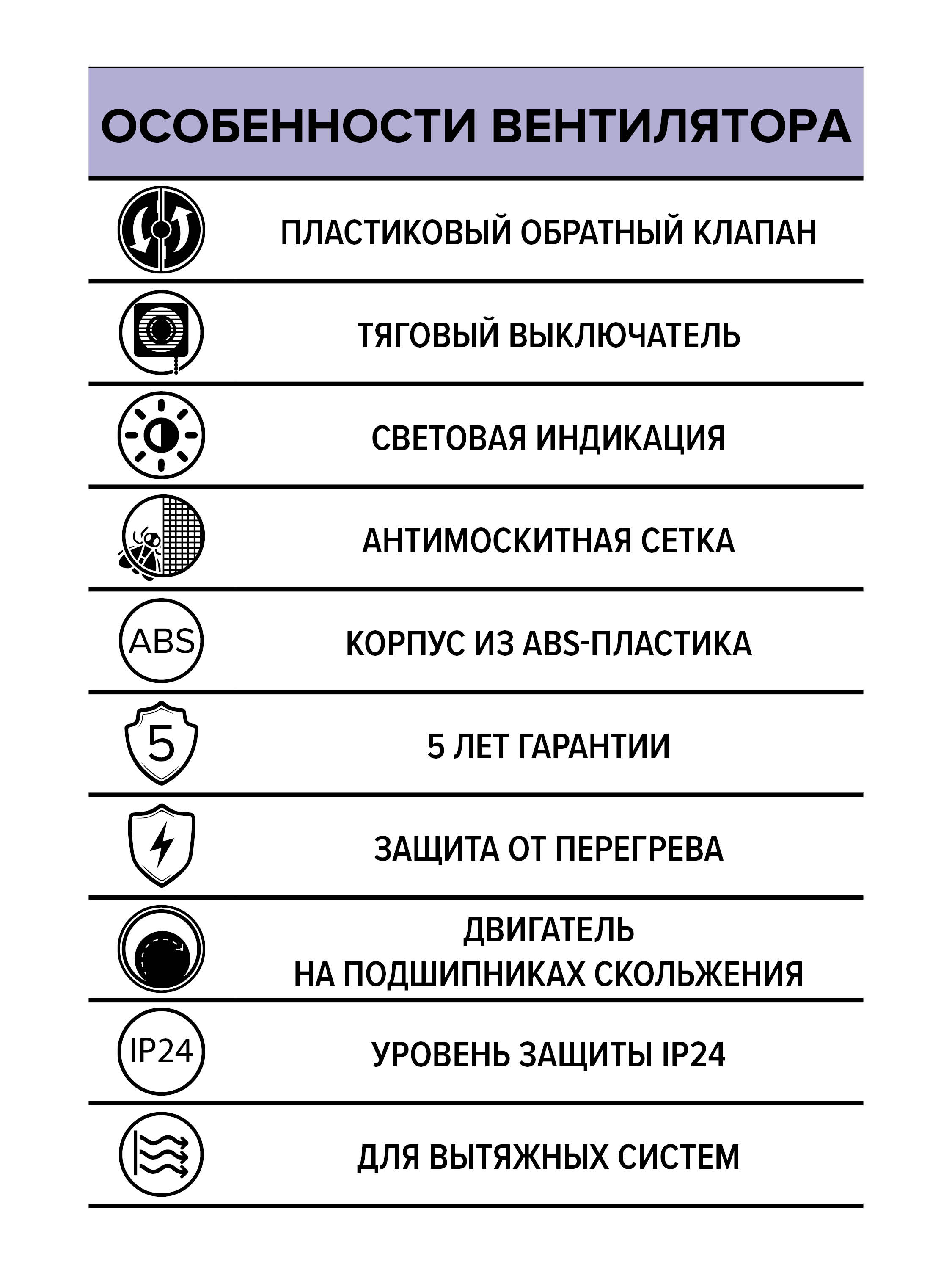 картинка Бытовой вентилятор ERA 5C-02 ERA от магазина sp-market