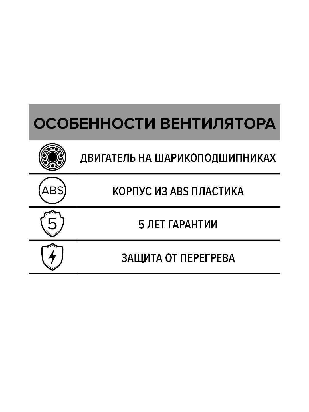 картинка Бытовой вентилятор PRO 5 DICITI от магазина sp-market